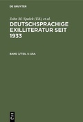 Cover: USA - De Gruyter Saur