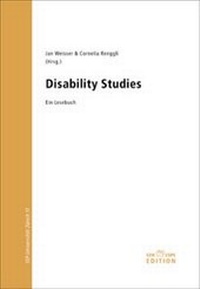 Enlarge image Cover: Disability Studies - Edition SZH/CSPS