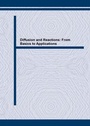Cover: Diffusion and Reaction: From Basics to Applications - Trans Tech