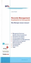 Cover: Records Management - BPX Edition Dalla Vecchia