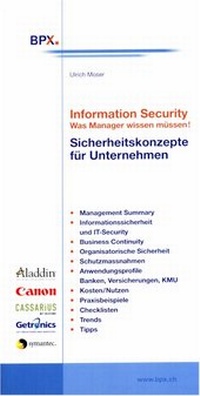 Enlarge image Cover: Information Security (Informationssicherheit) - BPX Edition Dalla Vecchia