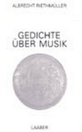 Cover: Gedichte &uuml;ber Musik - Laaber-Verlag