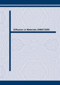 Cover: Diffusion in Materials DIMAT-2000 - Trans Tech