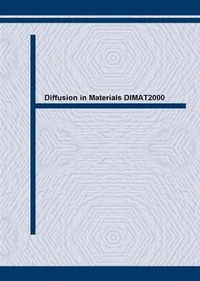 Enlarge image Cover: Diffusion in Materials DIMAT-2000 - Trans Tech