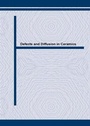 Cover: Defects and Diffusion in Ceramics - Trans Tech