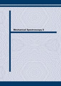 Abbildung von: Mechanical Spectroscopy II - Trans Tech
