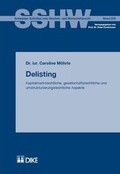 Cover: Delisting - Dike Verlag Z&uuml;rich