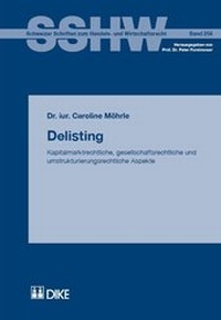 Enlarge image Cover: Delisting - Dike Verlag Zürich