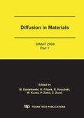 Cover: Diffusion in Materials - Trans Tech