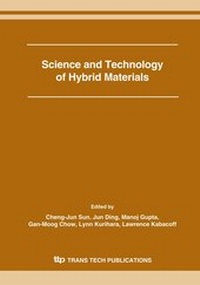 Enlarge image Cover: Science and Technology Hybrid Materials - Trans Tech