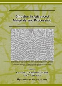 Enlarge image Cover: Diffusion in Advanced Materials and Processing - Trans Tech Publications Ltd