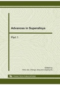 Cover: Advances in Superalloys - Trans Tech Publications Ltd