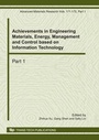 Cover: Engineering Materials, Energy, Management and Control - Trans Tech Publications Ltd