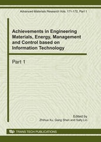 Enlarge image Cover: Engineering Materials, Energy, Management and Control - Trans Tech Publications Ltd
