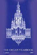 Cover: Organ Yearbook. A Journal for the Players & Historians of Keyboard Instruments / Organ Yearbook. A Journal for the Players & Historians of Keyboard Instruments - Laaber-Verlag