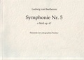 Cover: Ludwig van Beethoven, Symphonie Nr. 5 c-Moll op. 67 - Laaber-Verlag