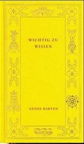 Cover: Wichtig zu wissen - Edition Rabten