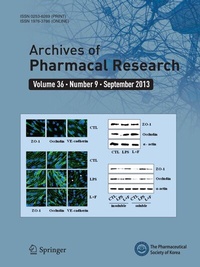 Abbildung von: Archives of Pharmacal Research - Pharmaceutical Society of Korea