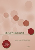 Cover: Musikphilologie - Laaber-Verlag