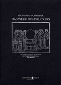 Cover: Das Werk des Druckers - EDITION ROESNER