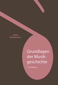 Cover: Grundlagen der Musikgeschichte - Laaber-Verlag
