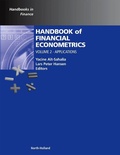 Cover: Handbook of Financial Econometrics - North-Holland