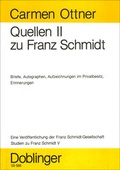 Cover: Studien zu Franz Schmidt - Doblinger