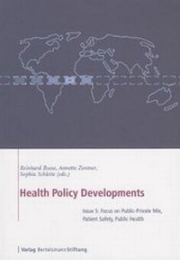 Enlarge image Cover: Health Policy Developments - Verlag Bertelsmann Stiftung
