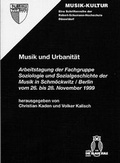 Cover: Musik und Urbanit&auml;t - Die Blaue Eule