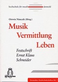 Cover: Musik - Vermittlung - Leben - Die Blaue Eule