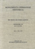 Cover: Die Briefe des Petrus Damiani - Monumenta Germaniae Historica