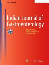 Abbildung von: Indian Journal of Gastroenterology - Springer
