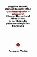 Cover: Gelehrtenrepublik - Lebenswelt - Passagen