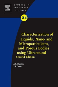 Abbildung von: Characterization of Liquids, Nano- and Microparticulates, and Porous Bodies using Ultrasound - Elsevier