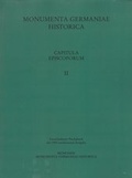 Cover: Capitula episcoporum, Teil 2 - Monumenta Germaniae Historica