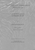 Cover: Lex Baiwariorum - Monumenta Germaniae Historica