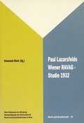 Cover: Paul Lazarsfelds Wiener RAVAG-Studie 1932 - Verlag Guthmann-Peterson