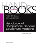 Cover: Handbook of Computable General Equilibrium Modeling: Volume 1B - North-Holland