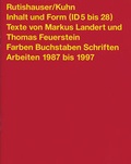 Cover: Inhalt und Form (ID 5 bis 28) - edition fink