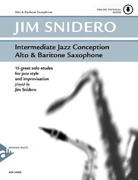 Abbildung von: Intermediate Jazz Conception Alto & Baritone Saxophone - advance music
