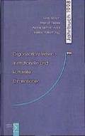 Cover: Organisationslernen - institutionelle und kulturelle Dimensionen - edition sigma