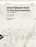 Cover: 15 zweistimmige Inventionen - advance music