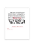 Cover: Die Welt ist eine andere - Urs Engeler