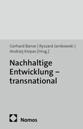 Cover: Nachhaltige Entwicklung - transnational - edition sigma