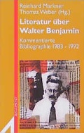 Cover: Literatur &uuml;ber Walter Benjamin - Argument Verlag mit Ariadne