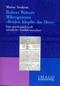 Abbildung von: Robert Walsers Mikrogramm 'Beiden klopfte das Herz' - Psychosozial-Verlag