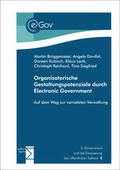 Cover: Organisatorische Gestaltungspotenziale durch Electronic Government - edition sigma