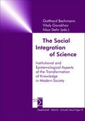 Cover: The Social Integration of Science - edition sigma