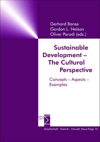 Enlarge image Cover: Sustainable Development - The Cultural Perspective - edition sigma