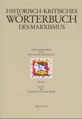 Cover: Historisch-kritisches W&ouml;rterbuch des Marxismus - Argument Verlag mit Ariadne
